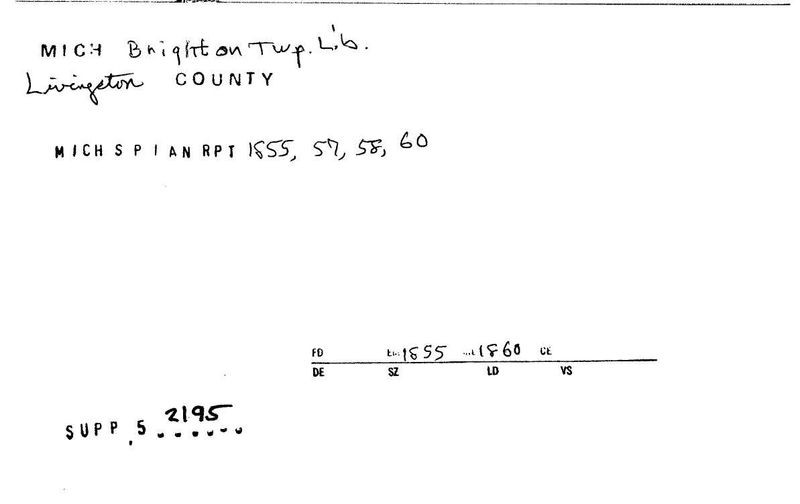 Brighton Township Library