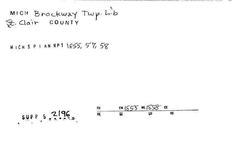 Brockway Township Library