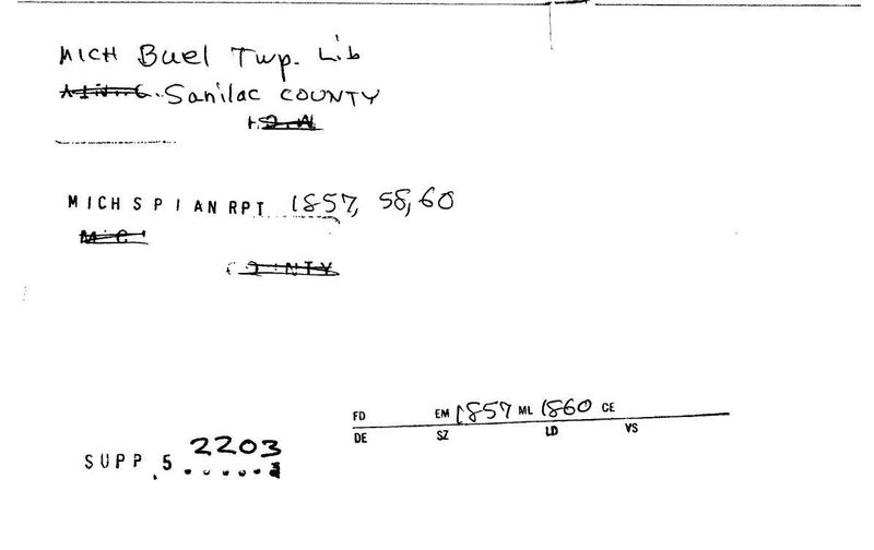 Buel Township Library