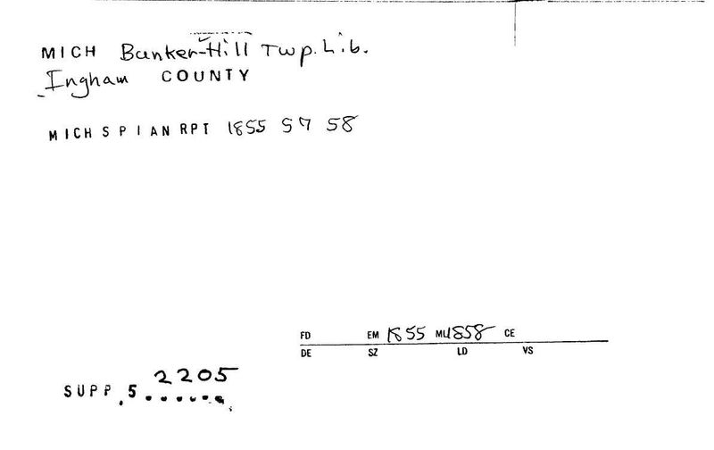 Bunkerhill Township Library
