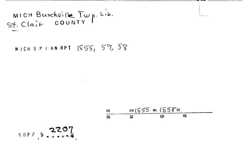 Burchville Township Library