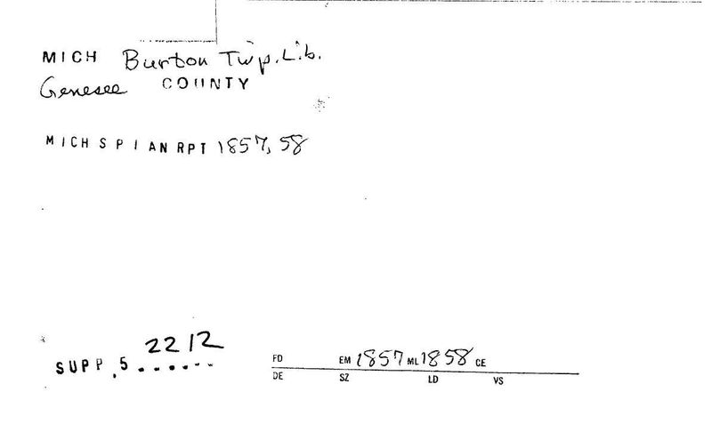 Burton Township Library