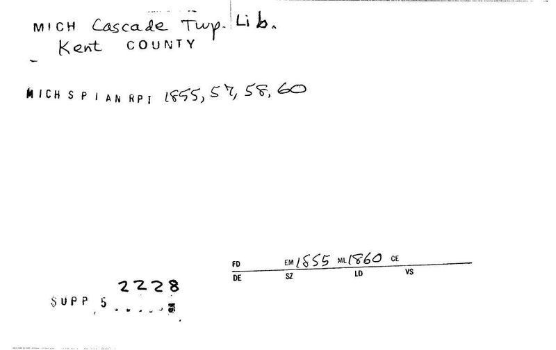 Cascade Township Library