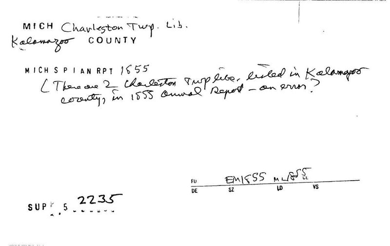 Charleston Township Library