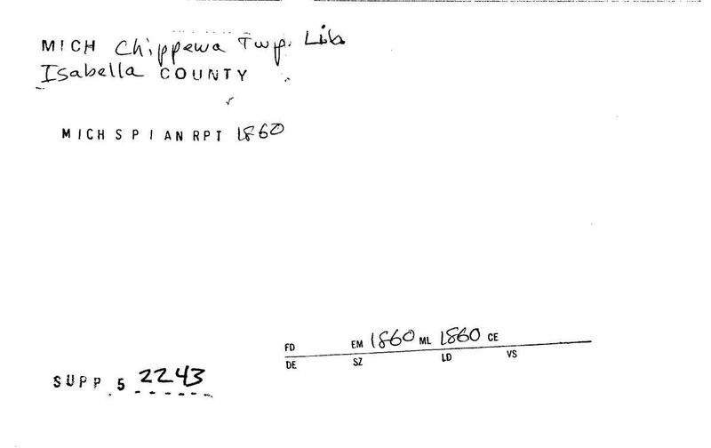 Chippewa Township Library