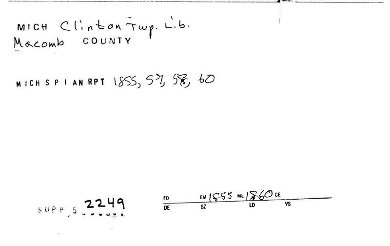 Clinton Township Library