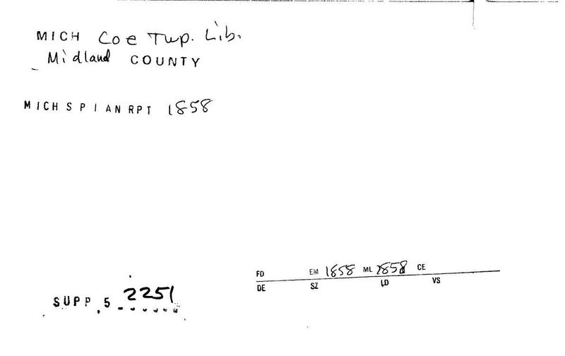 Coe Township Library