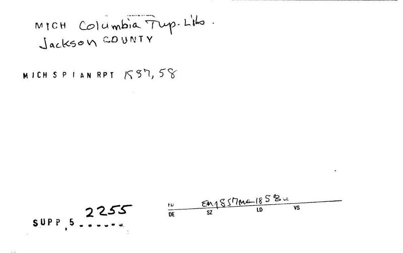 Columbia Township Library