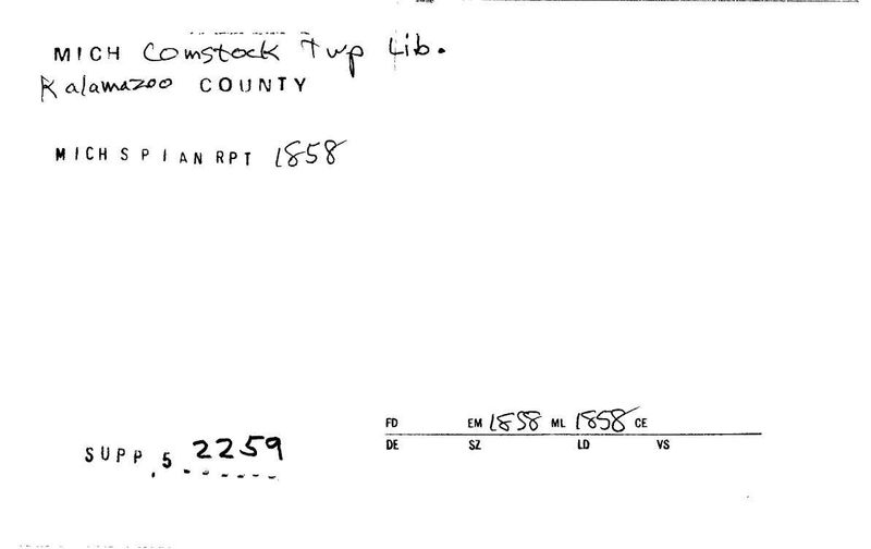 ComstockTownship Library