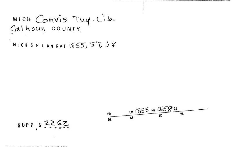 Convis Township Library