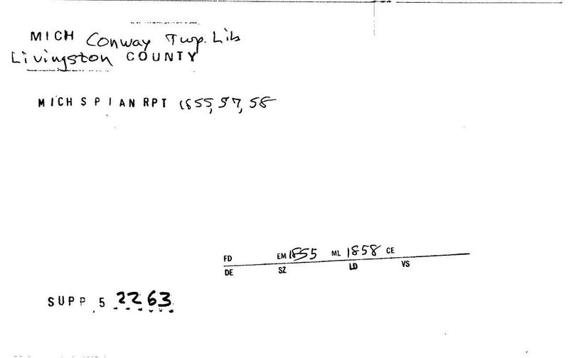 Conway Township Library