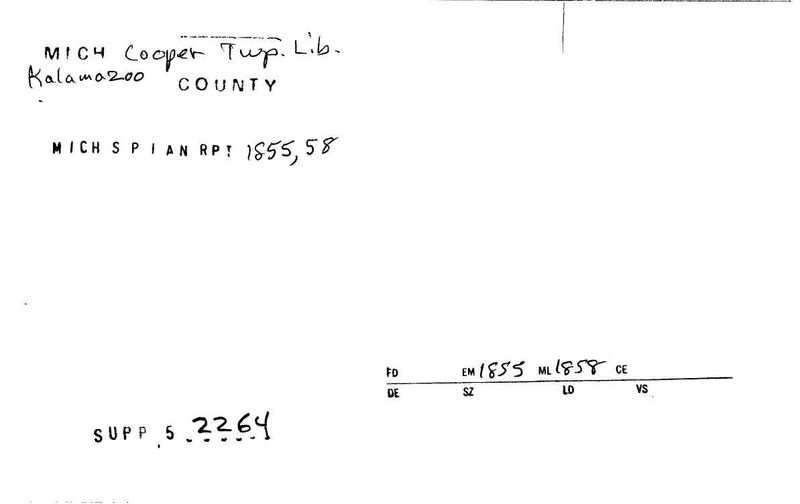 Cooper Township Library