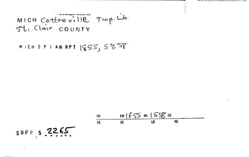 Cotterville Township Library