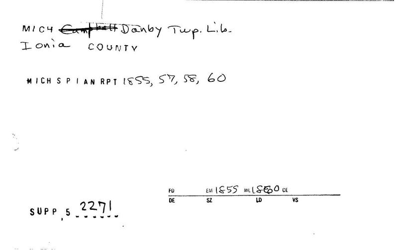 Danby Township Library