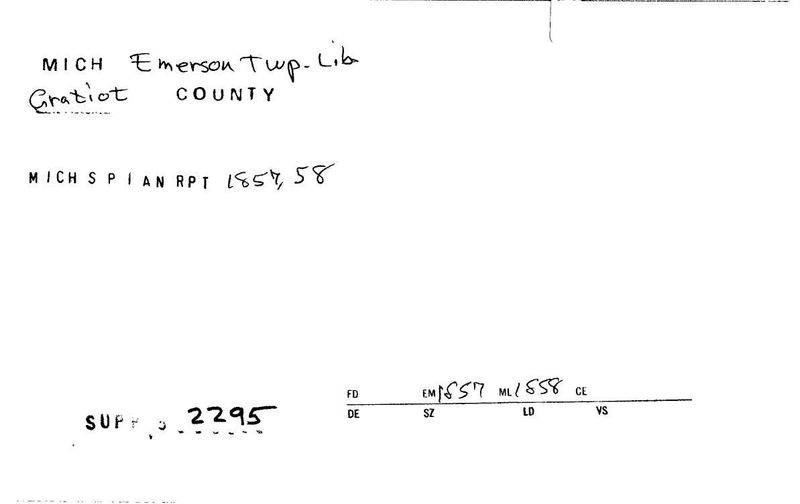 Emerson Township Library