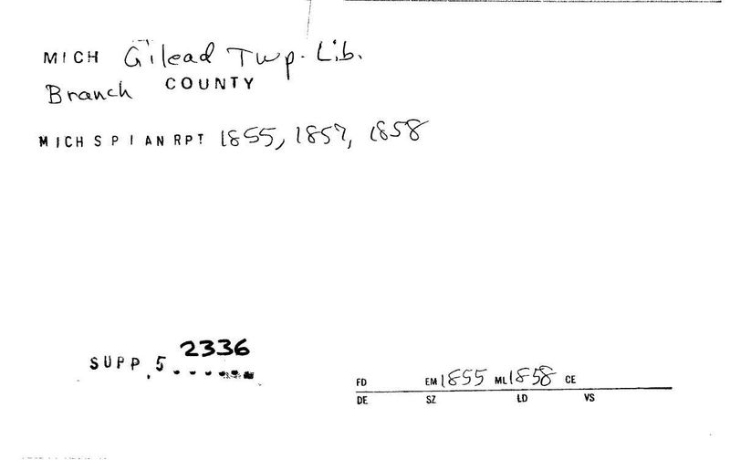 Gilead Township Library