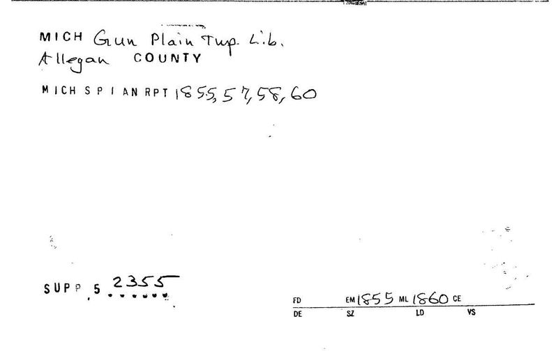 Gun Plain Township Library