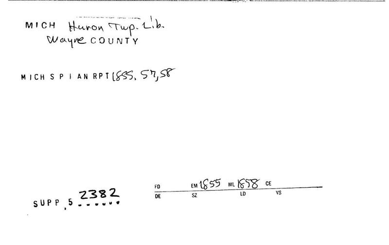 Huron Township Library