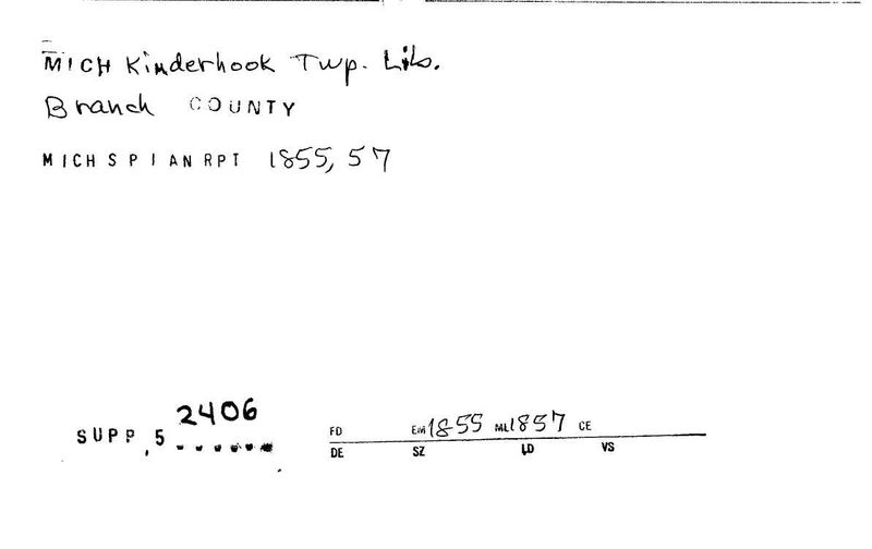 Kinderhook Township Library