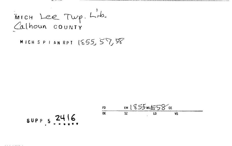 Lee Township Library
