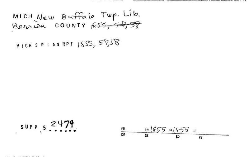 New Buffalo Township Library