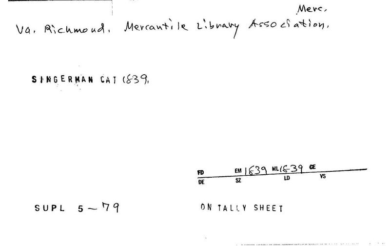 Mercantile Library Association