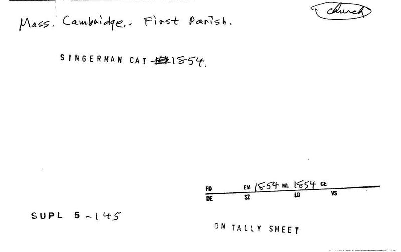 First Parish