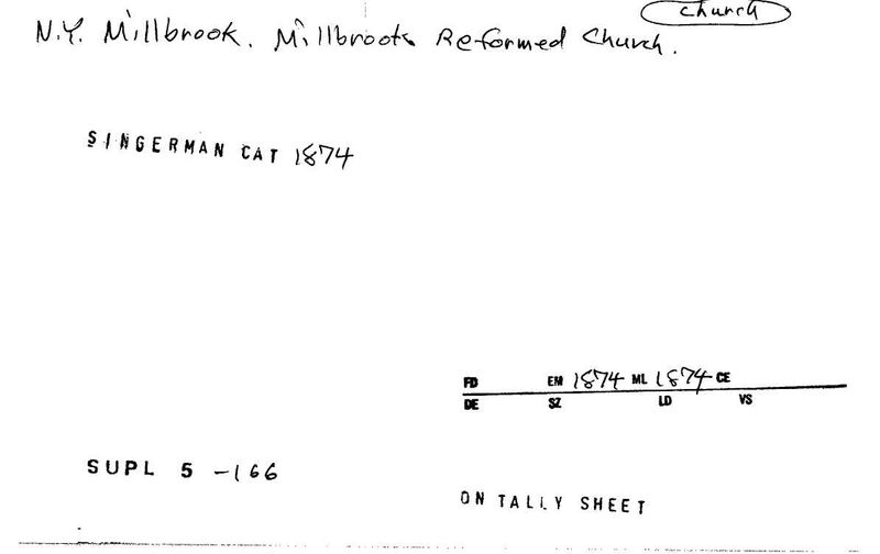 Millbrook Reformed Church