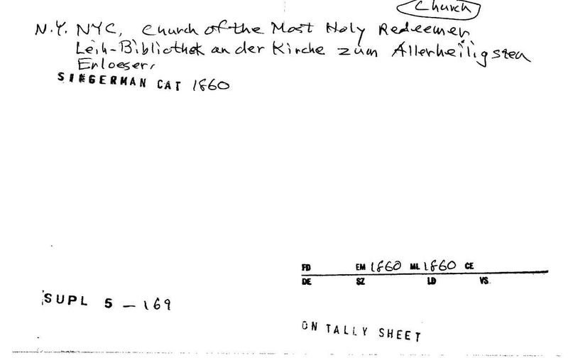 Church of the Most Holy Redeemer