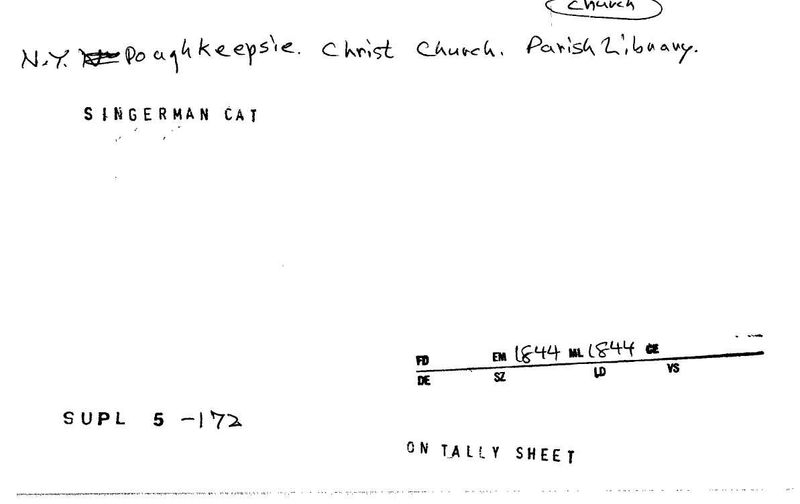 Christ Church Parish Library