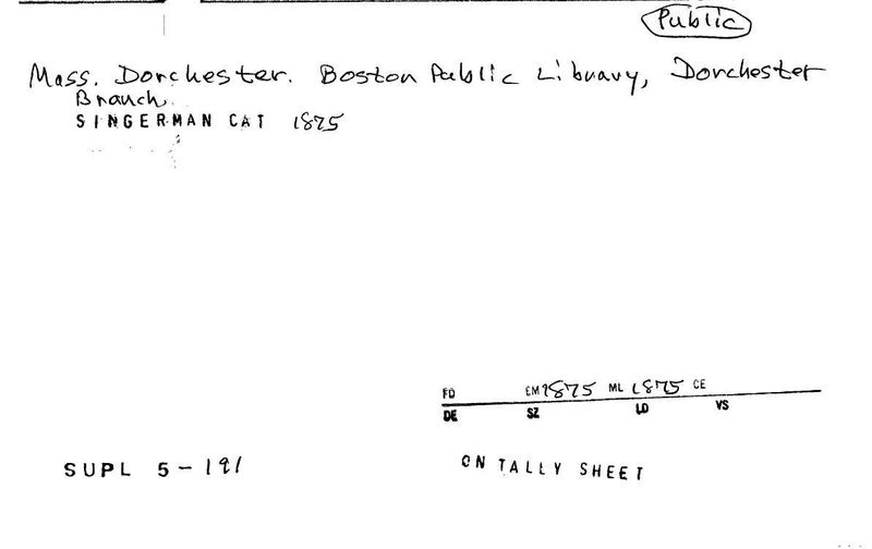 Boston Public Library