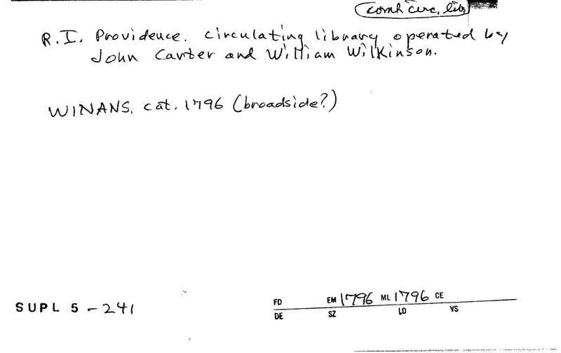 Circulating Library